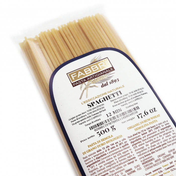 Spaghetti collection n°5 semoule de blé dur 100% Toscane