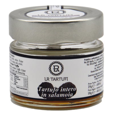 Summer truffles in a jar