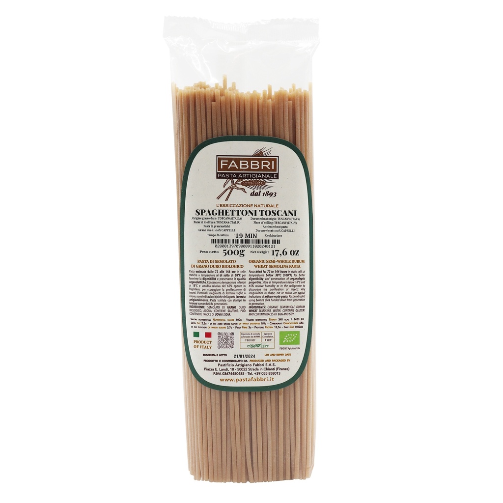 Spaghettoni Toscani Semolato Cappelli