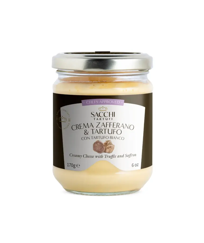 Truffle and Saffron Cheese Cream