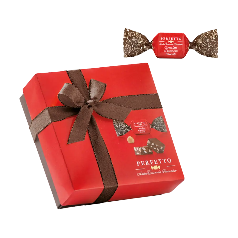Perfetto Box - Milk chocolate and hazelnuts