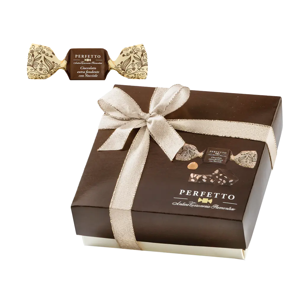 Perfetto Box - Dark chocolate and hazelnut