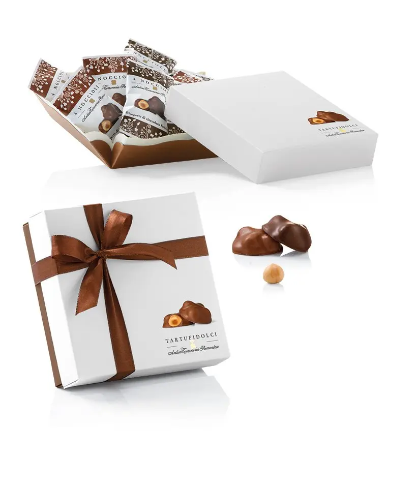 Tavolette - 4 noisettes enrobées de chocolat au lait