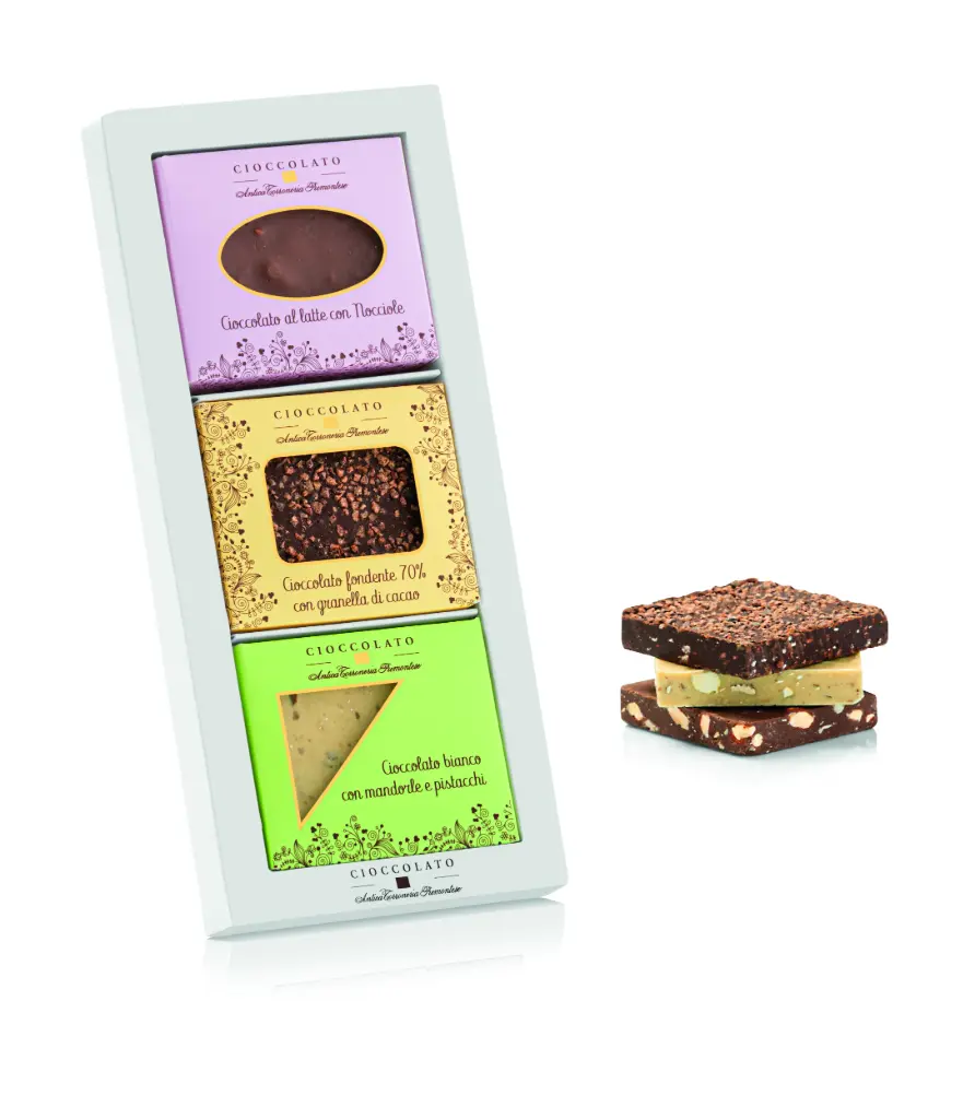 Tavolette - Coffret de 3 Tablettes de chocolat