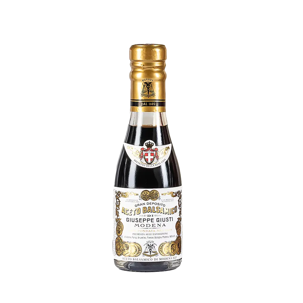 Giusti - Vinaigre Balsamique de Modène IGP 1 Médaille d'Argent - Champagnottina 100ml