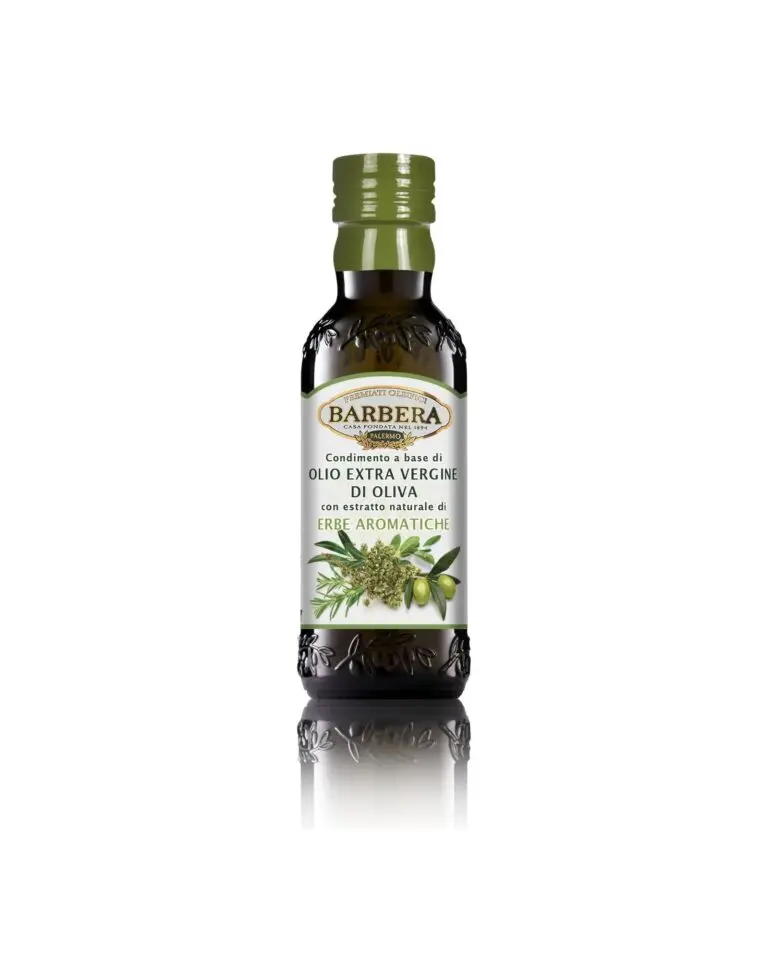 Condiment à l'huile d'olive et aux herbes aromatiques