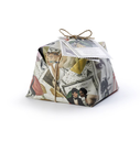 Panettone "Attrice" artisanale de Sicile chocolat de Modica IGP et grains de chocolat