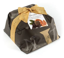 Panettone "Zagara" artisanale de Sicile chocolat noir 70% et orange sanguine confite