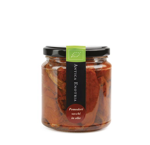Sun-dried tomatoes in extra virgin olive oil