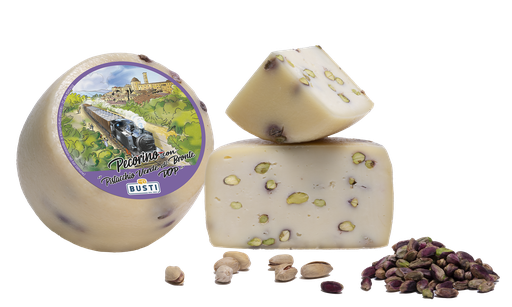[PFRO00104] Pecorino with pistachios from Bronte DOP