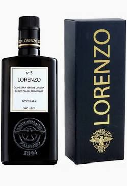 [PHUI00074] Lorenzo n°5 Huile d'olive extra vierge Barbera avec boite cadeau