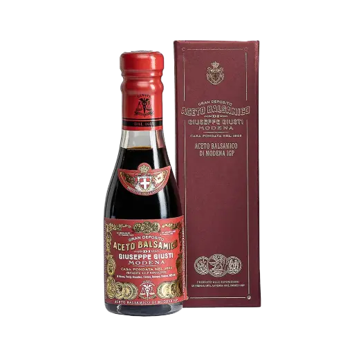 [PHUI00086] Giusti Balsamic Vinegar of Modena IGP 3 Gold Medals 100ml champagnottina with gift box