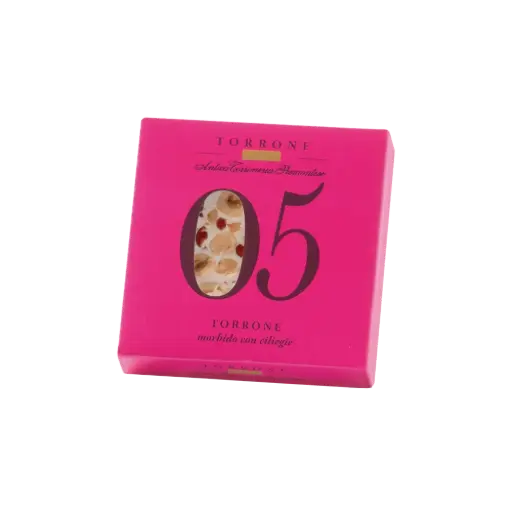 [PBSU00070] Nougat moelleux à la cerise "Numéro 5"