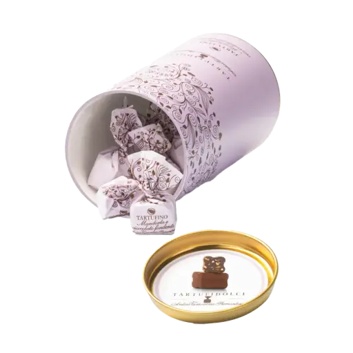 [PBSU00078] Tartufini box - Almond and Dark Chocolate