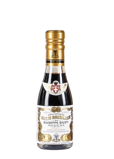 Giusti Vinaigre Balsamique IGP Giusti 1 Médaille d'Or avec boite cadeau 250 ml
